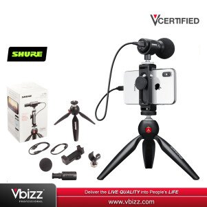 SHURE MOTIV MV88+ VIDEO KIT Digital Stereo Condenser Microphone Smartphones