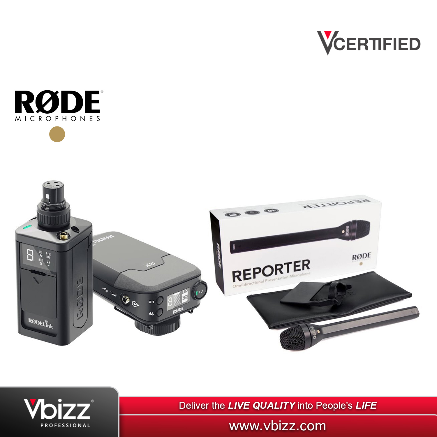 RODE RODELink NEWSSHOOTER KIT Digital Camera Mount