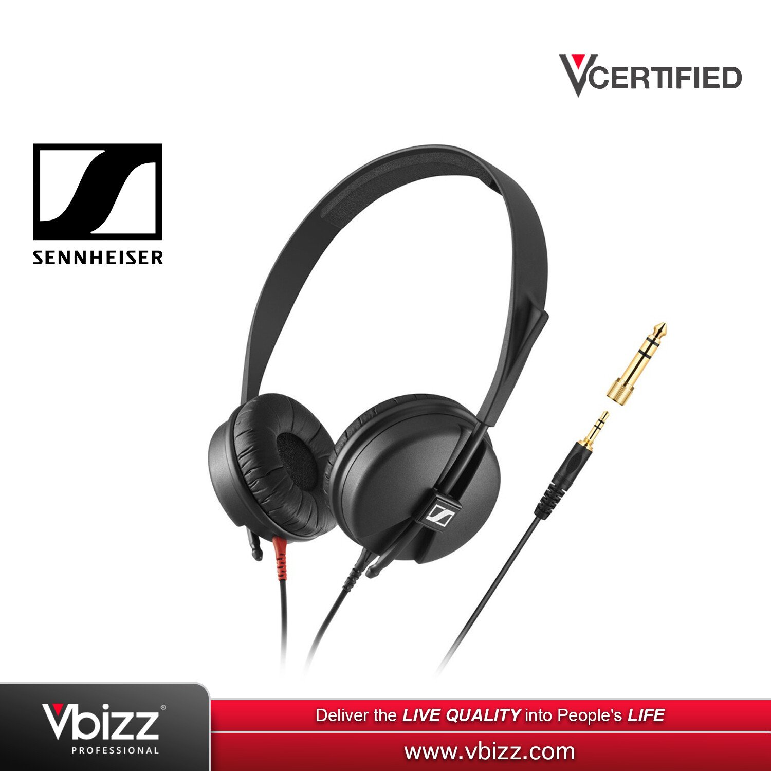 Cuffie Sennheiser HD 25 - Professionali Per DJ E Monitoraggio, Nero - Foto 12