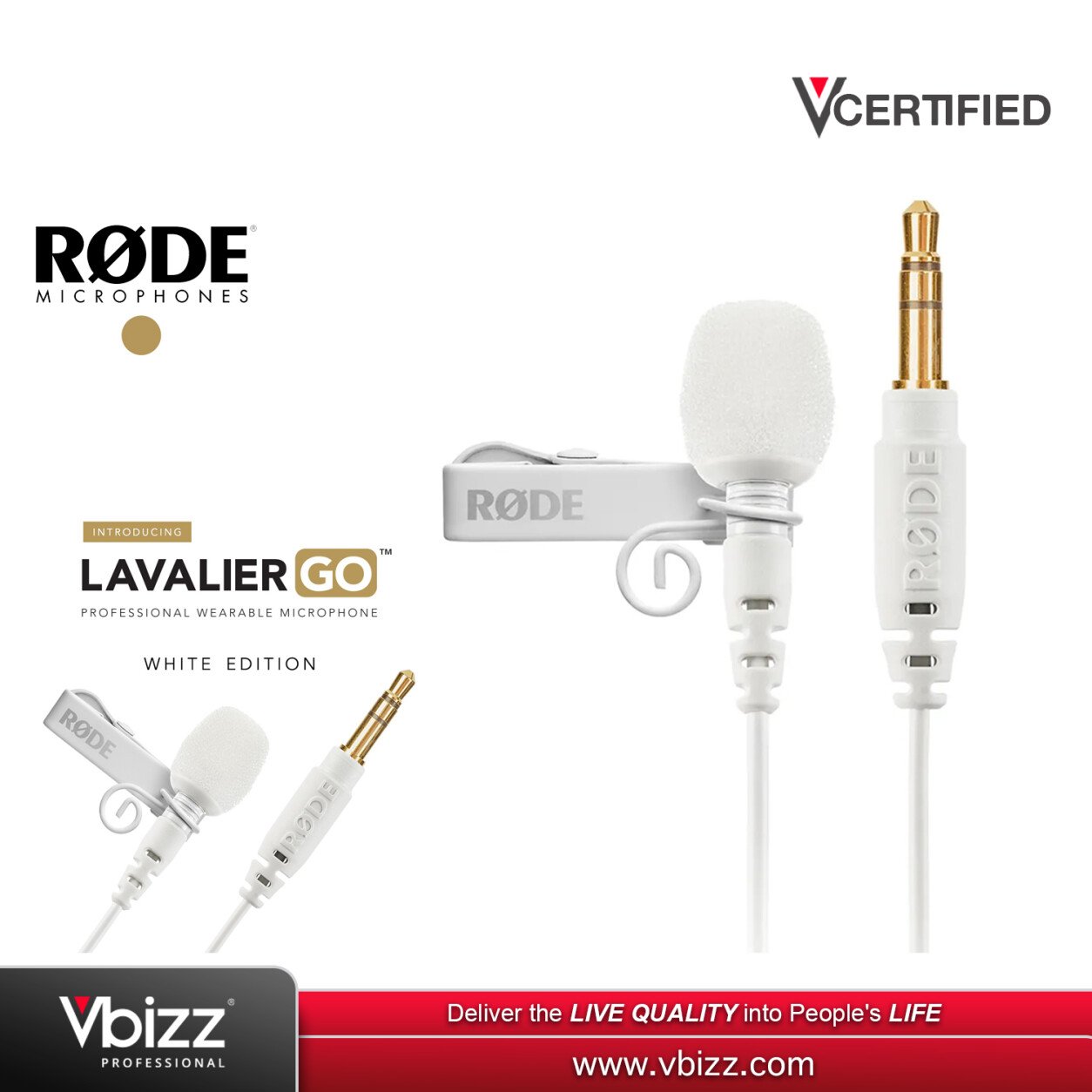 セール(SALE)開催中！ファッション通販 Lapel Omnidirectional | GO Lavalier Rode Microphone 3.5 with 配信機器・PA機器・レコーディング機器
